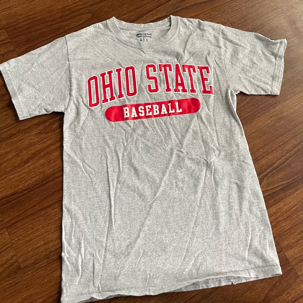 Ohio State Baseball Gray T-Shirt
